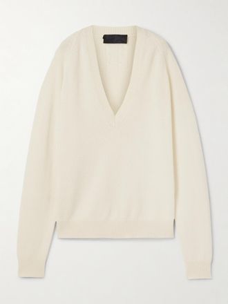 Nili Lotan Pullover In Cashmere Feron - Avorio