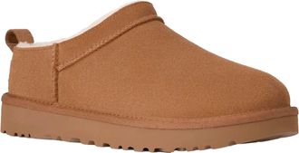 UGG Womens Clogs Classic Micro Chestnut Upper: Leather; Outsole: Eva Slippers Flat Shoes