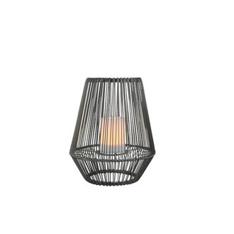 Trio Leuchten L&aacute;mpara De Exterior Reality Mineros 0.3w &Oslash; 26 Cm. L&aacute;mpara De Sobremesa. Led Reemplazable. Sensor De Oscuridad Terraza Y Jard&iacute;n. Estilo Moderno. Pl&aacute;sti