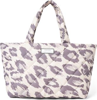 Urban Originals Woven Tote Bag in Leopard at Nordstrom Rack