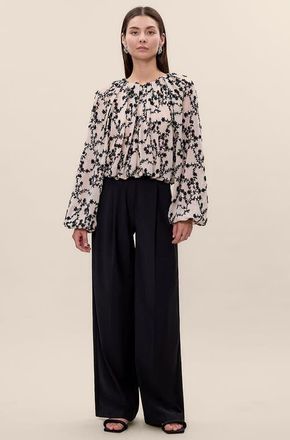 Rebecca Taylor Stevie Pant in Black at Nordstrom, Size 12