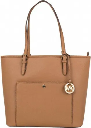 Michael Kors Womens Jet Set Item Tote Brown (Acorn) 30S6GTTT3L