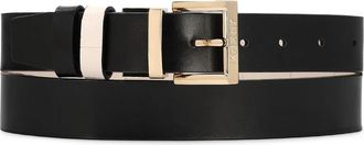 Kazar Dubbelzijdige Leren Riem - Dames - Riemen - Wit - 100 CM - Leer - Accessoires
