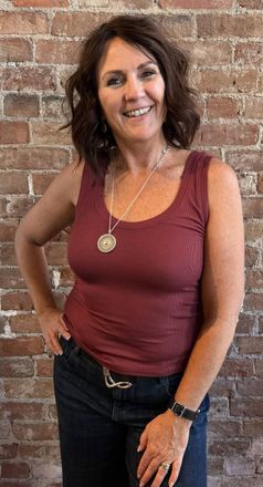 La Made New You Rib Tank Top In Merlot