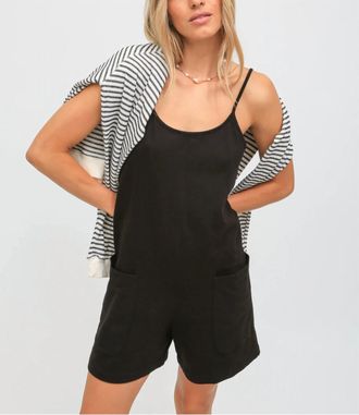 Electric & Rose Kit Romper In Black