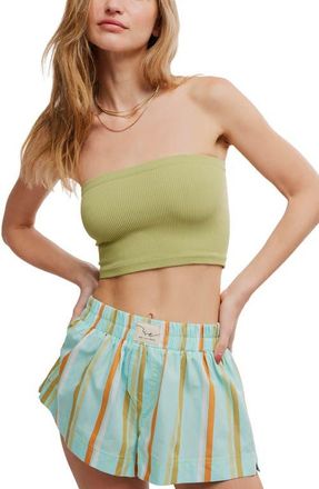 Free People Amelia Bandeau Bra in Winter Pear at Nordstrom, Size X-Small