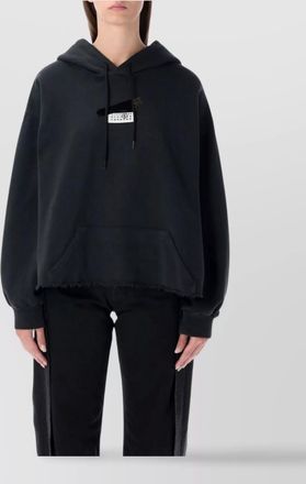 Maison Margiela casual hoodie featuring tape detail