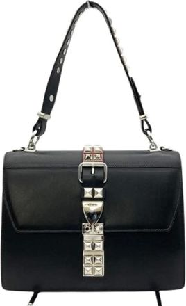 Prada Pre-owned Shoulder Bags, female, Black, Size: ONE SIZE Pre-owned Vintage Shoulder Bag