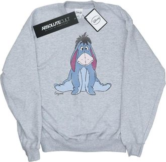 Disney Dames/Dames Winnie The Pooh Klassiek Eeyore Sweatshirt (Heide Grijs)