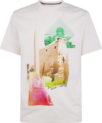 Paul Smith Mens Egypt Photo Print Tshirt