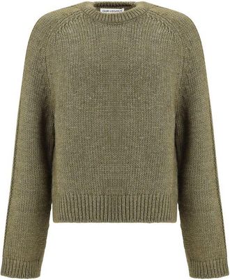Our Legacy Mens Faded Flush Green Loose Knit - Sage Green Wool - Size EU 48 (Mens)