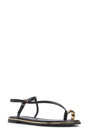 Aldo Jomali Ankle Strap Sandal in Other Black at Nordstrom, Size 9