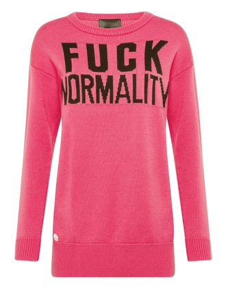 Philipp Plein Pullover Round Neck LS Statement