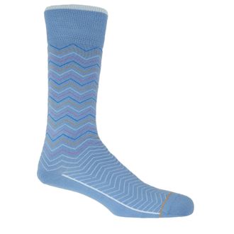 Peper Harow Oblique Mens Socks - Blue