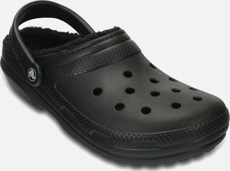 Crocs Mens Classic Lined Mens Clogs - Black - Size: 12