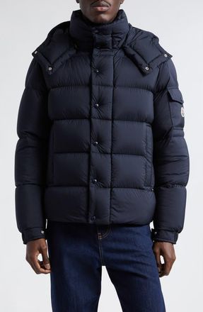 Moncler Vezere Quilted Down Jacket in Obsidian Blue at Nordstrom, Size 3