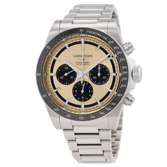 Longines Conquest Chronograph Automatic Champage Dial Mens Watch L3.835.4.32.6