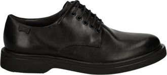 Camper Norman - Heren - Nette schoenen - Zwart - 44 EU - Leer - Schoenen