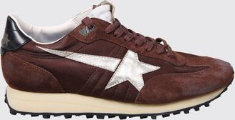 Golden Goose Marathon Sneakers in Nylon and Leather with Worn Effect