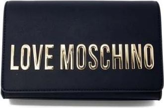 Love Moschino Polyethyleen Handtas - Dames - Schoudertassen - Zwart - ONE Size - Leer - Tassen