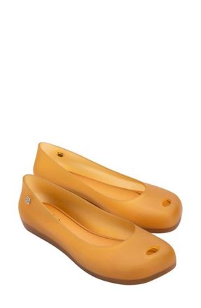 Melissa Ultragirl Futura Flat in Yellow at Nordstrom, Size 10