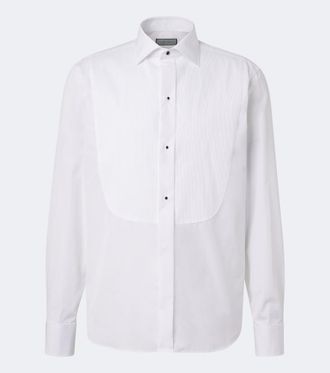 Canali Camisa de esmoquin de algod&oacute;n