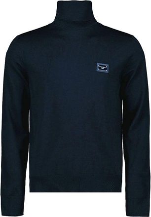 Dolce & Gabbana Felpa - Heren - Coltruien - Blauw - 2XL - Truien & Vesten