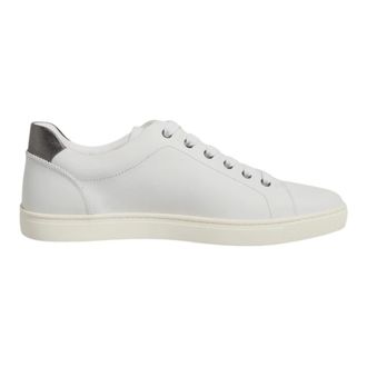 Dolce & Gabbana Sneakers, male, White, Size: 11 1/2 US White Sacred Heart Low Top Sneakers
