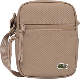 Lacoste Bolso bandolera Lcst Slimline peque&ntilde;o - Bags - Hombre - Beige - ONE SIZE