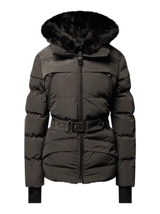 Wellensteyn Tivana 382 Funktionsjacke mit Webpelz in Anthrazit, Gr&ouml;&szlig;e M