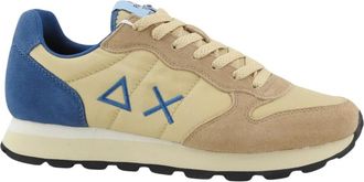 Sun 68 Tom Sneaker - Heren - Sneakers - Beige - 41 EU - Leer - Schoenen