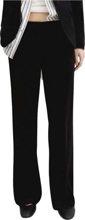 Marella Emmpalace Straight Broeken - Dames - Straight fit broeken - Zwart - L - Broeken