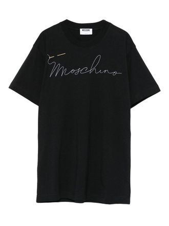 Moschino T -Shirt mit Logo