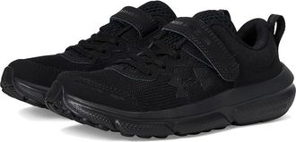 Under Armour Assert 10 Alternate Closure (Little Kid) Boys Shoes Black/Black/Black : 2.5 Little Kid M, Synthetic/Textile