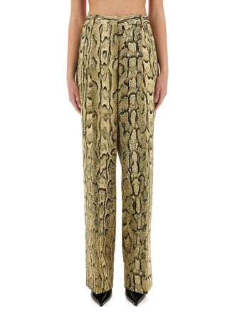 Dries Van Noten Textured Wide-Fit Jacquard Pants