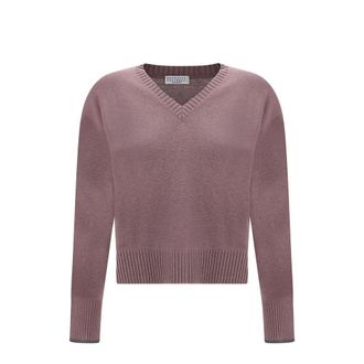 Brunello Cucinelli Multicolor Cashmere Cashmere Womens Sweater