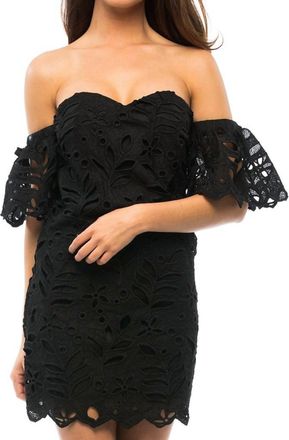 Asilio Party To Peace Dress In Black