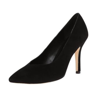 Vaneli Womens Ileane Pump Heels In Black Suede