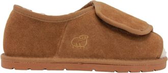 Lamofootwear Womens Open Toe Wrap Shoes In Chestnut