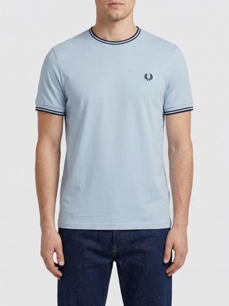 Fred Perry T-shirt in cotone con logo Fred Perry