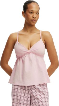 Cotton On Womens Dreamy Soft Triangle Babydoll Cami in Pink Kiss at Nordstrom, Size Xx-Small