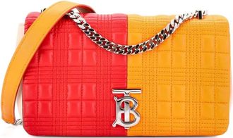 Burberry Lola Quilted Lambskin Small shoulder bag - Oranje