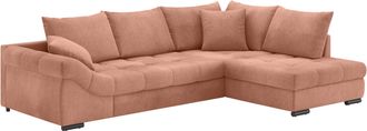 Mr. Couch Ecksofa »Allegro DuraFlex, L-Form« Hochschläfer-Bettauszug, Kaltschaumpolsterung, bis 140 kg belastbar
