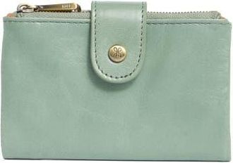 Hobo Ray Leather Bifold Wallet in Jade at Nordstrom Rack