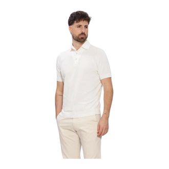FILIPPO DE LAURENTIIS Tops, Heren, Beige, XL, Exclusives Kleding Polo Mc Paramontura