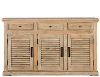 Giner&Colomer Massives Sideboard Venecia 3-t&uuml;rig, 150 x 90 cm