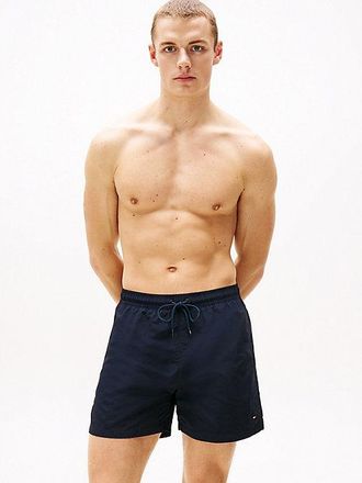 Tommy Hilfiger Flag Embroidery Mid Length Swim Shorts