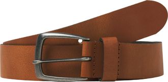 Jack & Jones Lederg&uuml;rtel JACK & JONES JACMICHAEL LEATHER BELT SN, Herren, Gr. 80, braun (cognac), Leder, unifarben, G&uuml;rtel Lederg&uuml;rtel