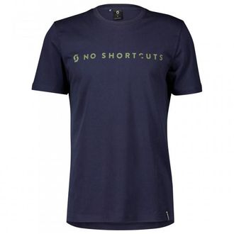 Scott No Shortcuts S/S T-Shirt f&uuml;r Herren | blau