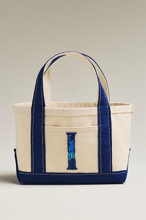 Maeve The Hartley Monogram Mini Canvas Tote by Maeve